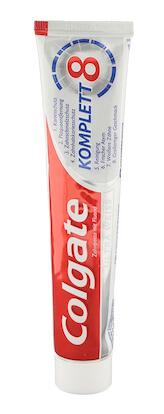 Colgate Zahnpasta Komplett 8 Ultra Weiss