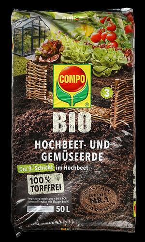 Compo Bio Hochbeet- und Gemüseerde