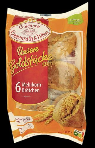 Coppenrath & Wiese Unsere Goldstücke 6 Mehrkorn-Brötchen