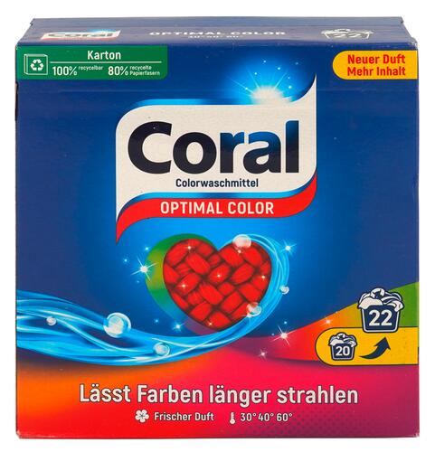 Coral Colorwaschmittel Optimal Color