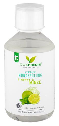 Cosnature Atemfrische Mundspülung Limette & Minze