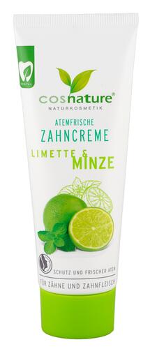 Cosnature Atemfrische Zahncreme Limette & Minze