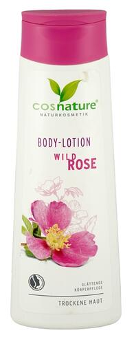 Cosnature Body-Lotion Wildrose, trockene Haut