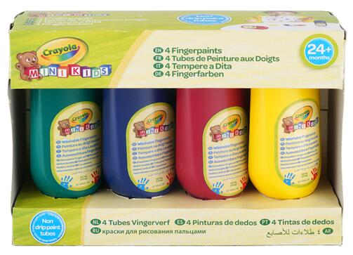 Crayola Minikids 4 Fingerfarben