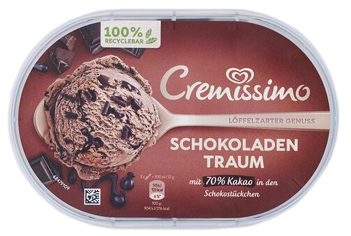 Cremissimo Schokoladen Traum Eis