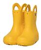 Crocs Handle it Rain Boot Kids, roomy fit, yellow