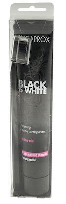 Curaprox Black is White Fresh Lime-Mint Whitening Toothpaste