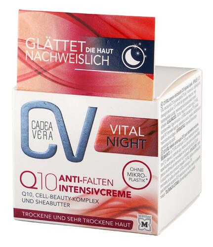 CV Cadea Vera Vital Night Q10 Anti-Falten Intensivcreme CV Cadea Vera Vital Night Q10 Anti-Falten Intensivcreme