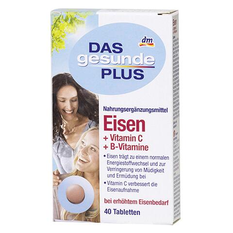 Das gesunde Plus Eisen + Vitamin C + B-Vitamine, Tabletten