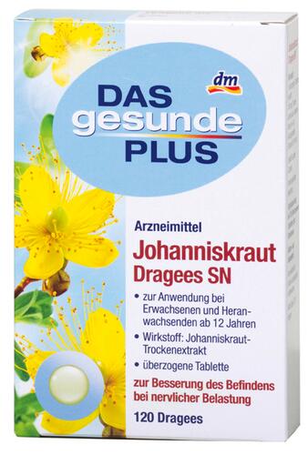 Das Gesunde Plus Johanniskraut Dragees SN