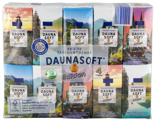 Daunasoft Edition Taschentücher, 4 Lagen