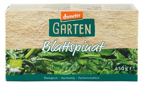 Demeter Garten Blattspinat