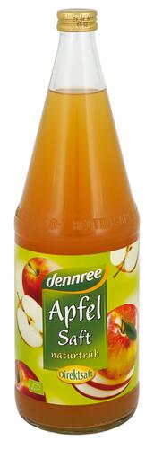 Dennree Apfel Saft naturtrüb