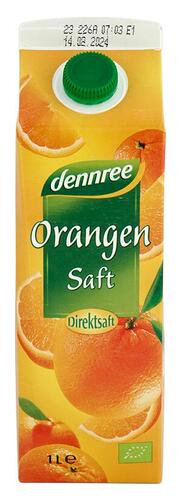 Dennree Bio-Orangensaft Direktsaft