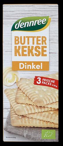 Dennree Butterkekse Dinkel