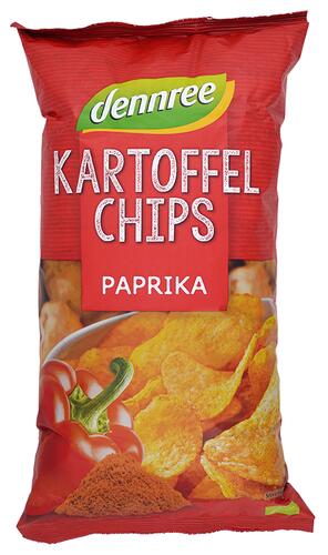 Dennree Kartoffelchips Paprika