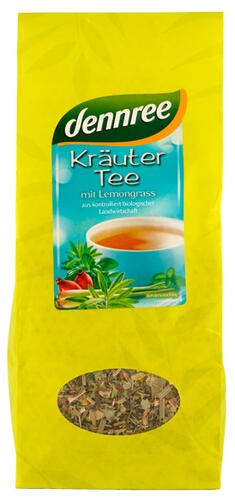 Dennree Kräuter Tee mit Lemongrass, lose