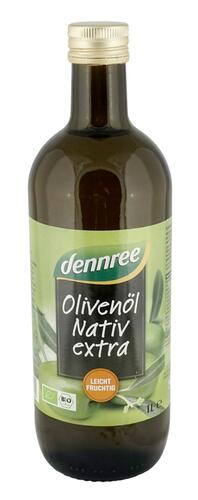 Dennree Olivenöl Nativ extra, leicht fruchtig