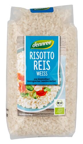 Dennree Risotto Reis, weiss