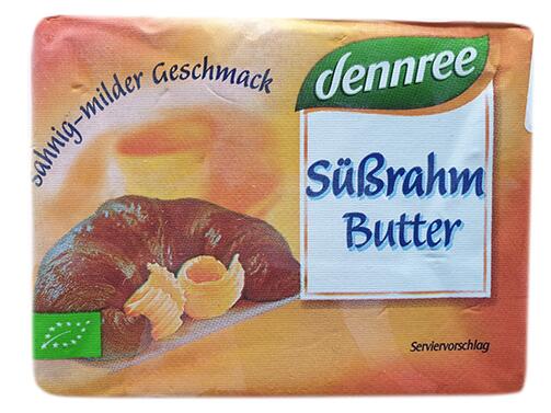 Dennree Süßrahm Butter