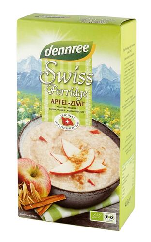 Dennree Swiss Porridge Apfel-Zimt