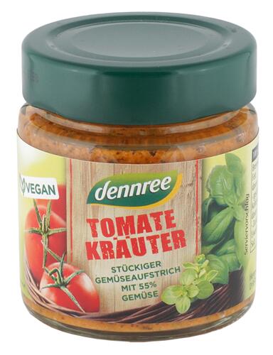 Dennree Tomate Kräuter Stückiger Gemüseaufstrich