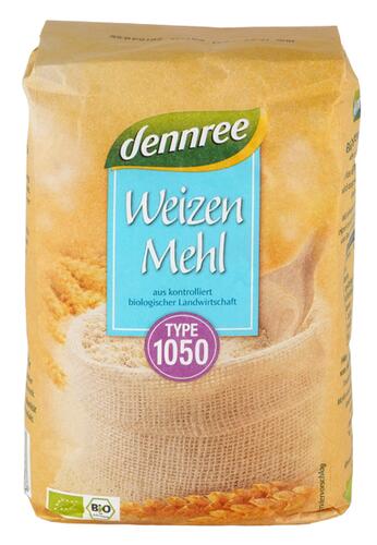 Dennree Weizenmehl Type 1050 Dennree Weizenmehl Type 1050