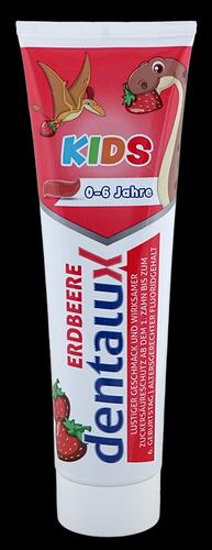 Dentalux Zahngel Kids Erdbeere, 0-6 Jahre