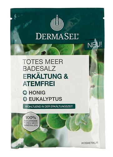 Dermasel Totes Meer Badesalz Erkältung & Atemfrei