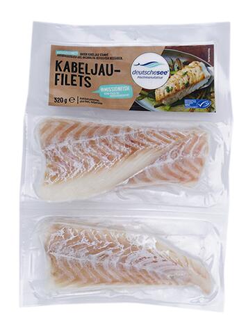 Deutsche See Kabeljaufilets