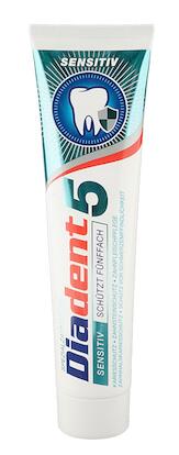 Diadent 5 Sensitiv Spezialzahncreme Diadent 5 Sensitiv Spezialzahncreme