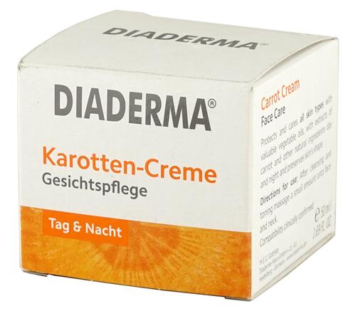 Diaderma Karotten-Creme Gesichtspflege