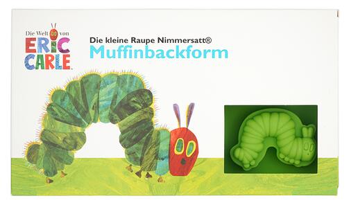 Die kleine Raupe Nimmersatt Muffinbackform, 6er