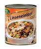 Dinner Fee Linseneintopf mit Rauchspeck und Kasseler