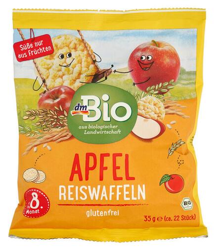 Dm Bio Apfel Reiswaffeln