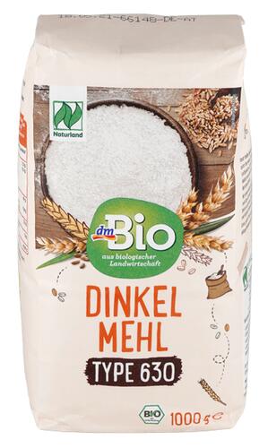 Dm Bio Dinkelmehl Type 630, Naturland