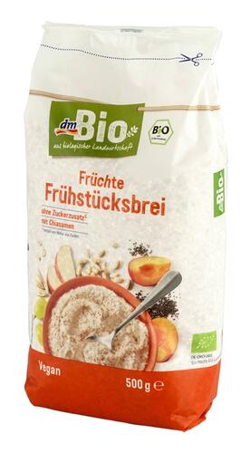 Dm Bio Früchte Frühstücksbrei, vegan