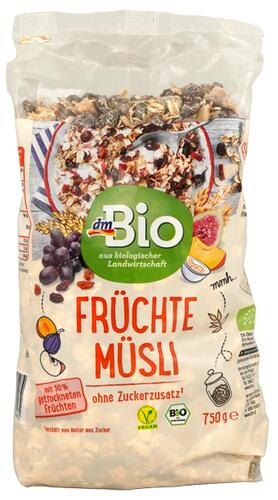 Dm Bio Früchte Müsli