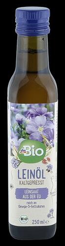 Dm Bio Leinöl Kaltgepresst, Leinsaat aus der EU