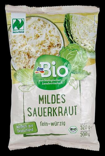 Dm Bio Mildes Sauerkraut, Naturland