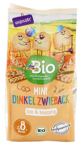 Dm Bio Mini Dinkel Zwieback, Demeter