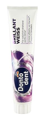Dontodent Brillant Weiss Zahncreme Dontodent Brillant Weiss Zahncreme
