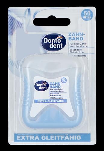 Dontodent Zahnband extra gleitfähig, mit Minzaroma