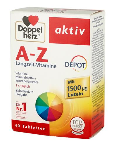 Doppelherz Aktiv A-Z Depot Langzeit-Vitamine, Tabletten