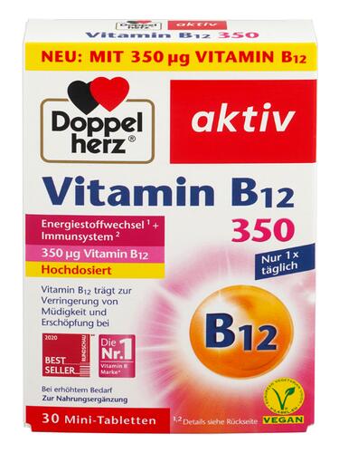 Doppelherz Vitamin B12 350, Mini-Tabletten