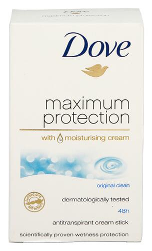 Dove Maximum Protection Anti Transpirant Cream Stick