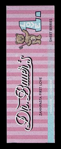 Dr. Bauer's Zahnpasta First Love Himbeere-Erdbeere, bis 6 Jahre