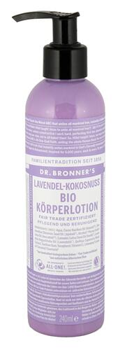 Dr. Bronner's Lavendel-Kokosnuss Bio Körperlotion