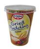 Dr. Oetker Grieß Pudding natur