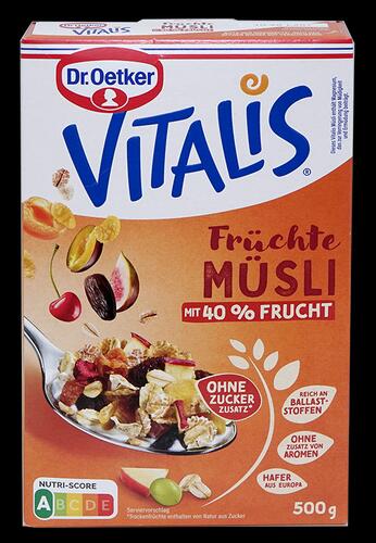 Dr. Oetker Vitalis Früchte Müsli
